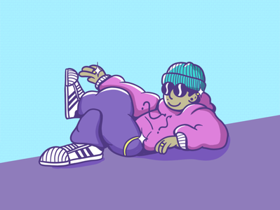 Bboy character by Juan Osorio on Dribbble