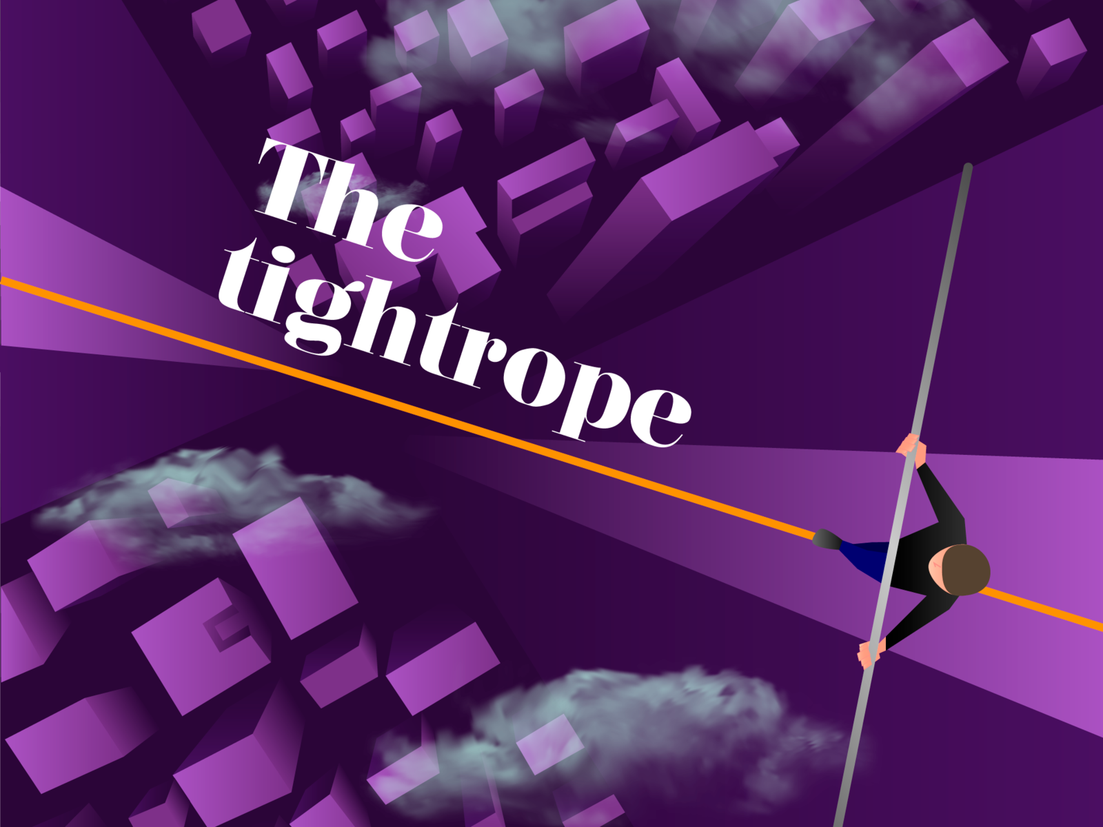 The Tightrope by Juan Osorio on Dribbble