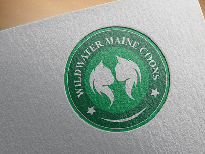 Maine coons logo. created 28 october.