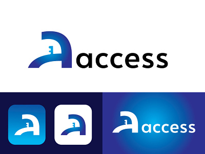 Access logo| modern logo| a letter logo