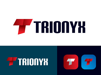 T letter logo| Modern logo| Trionyx logo