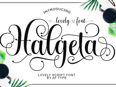 Halgeta Lovely Script