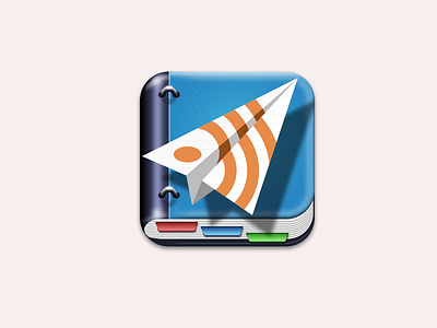 Travel book icon