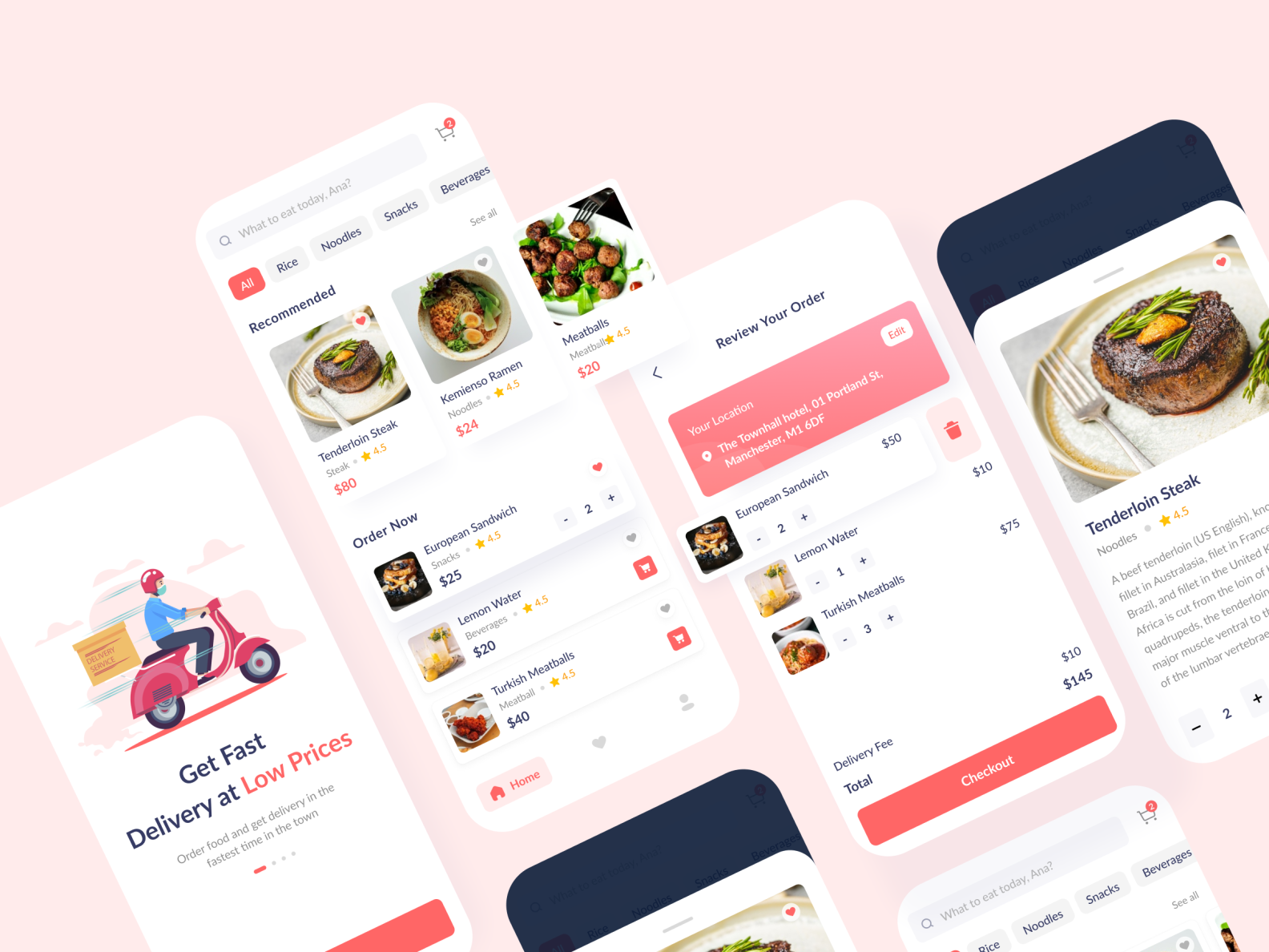 Dilivery App by Akshay Vadsak on Dribbble