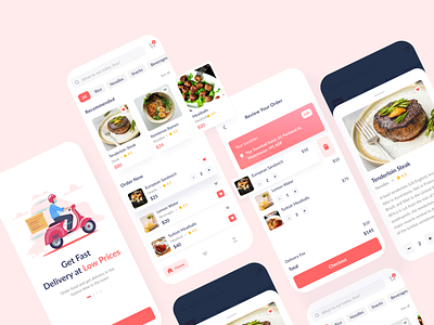 Dilivery App by Akshay Vadsak on Dribbble