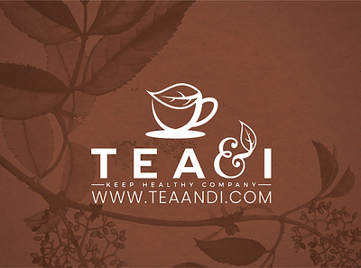 Tea & I Branding | Designofly | KS Ajay branding branding design coffee business card coffee company logo and branding coffee logo coffee shop branding cup logo stationery tea i tea company tea logo
