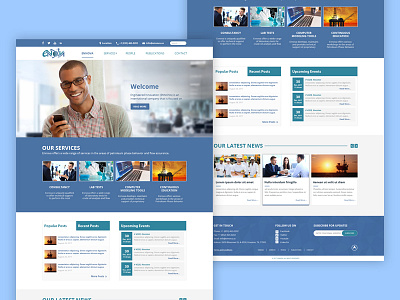 Ennova Website Design design designer template web