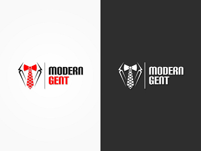 Modern Gent best branding clean creative design graphic illustration logo