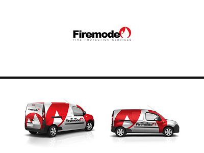 Firemode Logo branding creative design graphic illustration logo simple vector