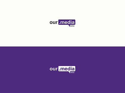 Our Media beta Logo