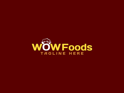 Wow Food fast food food logo tasty wow wow food