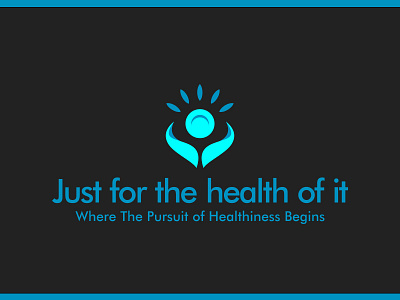 Just for the health of it consulting design health health care healthcare logo medical services simple symbol