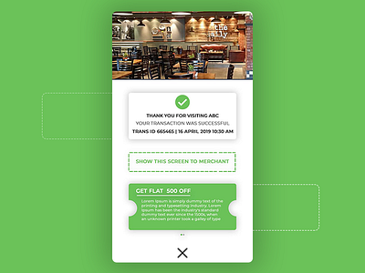 Receipt | Checkout | Food Ordering App