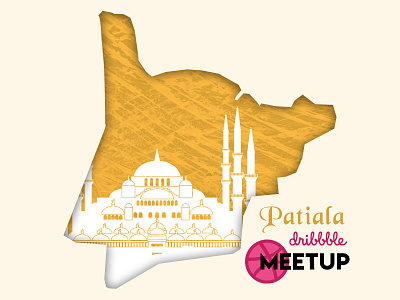 Royal CIty Patiala | Dribbble Meetup 2019 design designer meeting meetup patiala royal