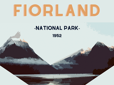 National Parks - Poster design graphic design illustration