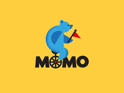 Momo brand logo wine