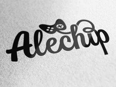 Alechip (video game store identity) brand branding design identity logo store videogame