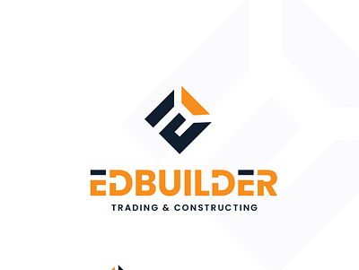 Logo for "ED BUILDER" branding graphic design logo