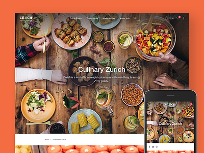 Explore Zurich – Zurich Tourism explore explore section get inspired redesign relaunch startpage tourism zuerich zurich