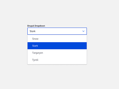 Dropdown Component