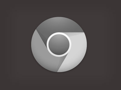 Greyscale Chrome Icon chrome greyscale icns icon png