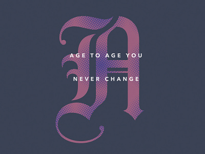 Age to Age Shirt Design