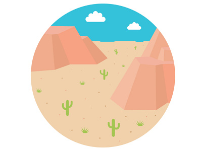 Desert Spot Illustration