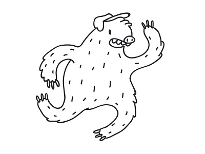 Sloth animal art doodle drawing illustration illustrator sloth vector