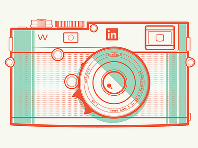 Camera Shirt camera illustration linkedin vector