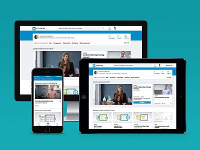 LinkedIn Learning courses learning linkedin linkedin learning mobile tablet video web