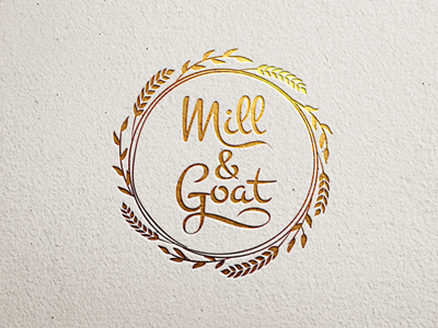 Logo goat logo mill