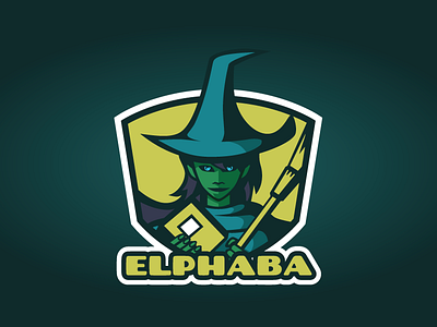 Elphaba illustration logo