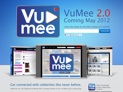 Vumee Coming Soon Pg coming soon web website