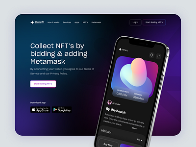 NFT Header Design Concept