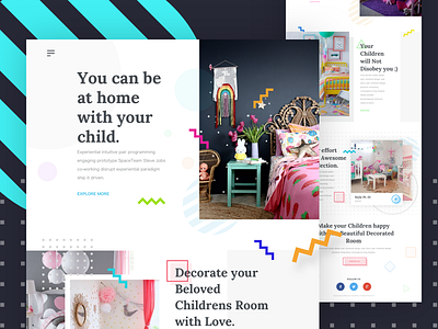 Buti Buti landing page design