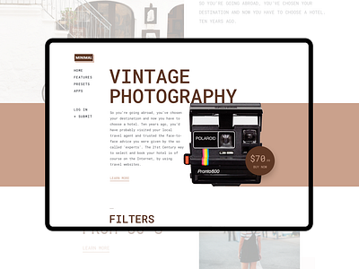 Vintage photography & Camera