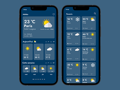 Weather App app design graphic design ui ux weather weather app