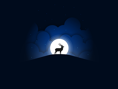 Elk Silhouette