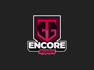 [Concept] Emblem for Encore Gaming branding design esports illustration logo minimal vector