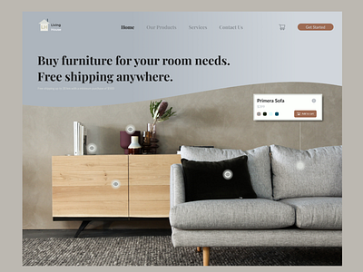 House furniture store website