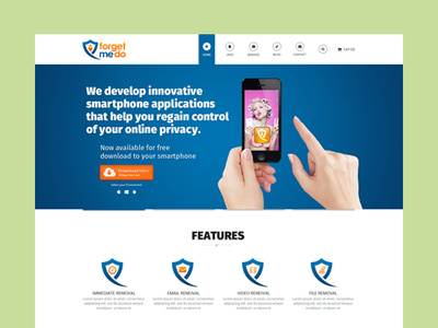 App Landing Page