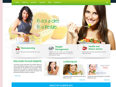 weight loss theme inspiation custom template design template dynamic website html website inspiration landing page responsive seo friendly website ui ux website website template