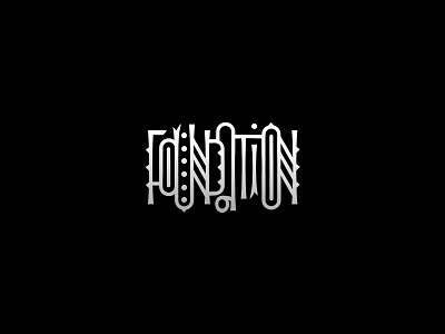 Foundation. Lettering latin lettering procreate typography