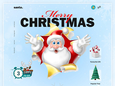 Best Christmas Gifts Sales Website celebration christmas christmas gifts christmas tree cpdesign creativepeoples design holiday landing page merry christmas new year reindeer santa claus santaclaus snow trending ui web winter xmas