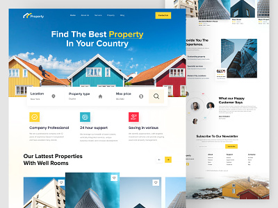 Real Estate Website Design