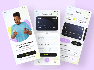 Banking App Design android bank app bank card banking cpdesign creativepeoples finance financial app fintech fintech app ios landing page mobile mobile app money transfer app online banking online banking app trending wallet web