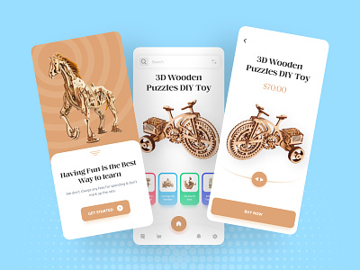 Toy Store E-Commerce App 3d android cpdesign creativepeoples ecommerce ecommerce app ecommerce design ecommerce shop illustrations ios kids landing page mobile online shop toy toy app toy shop app toy store e commerce app toyshop trending