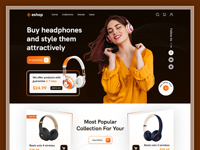 eShop Headphone Online Store