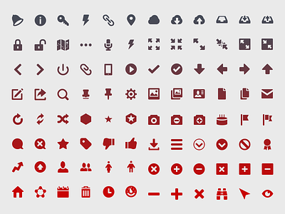 Backplane Icons bell icon set icons lightening map ui elements
