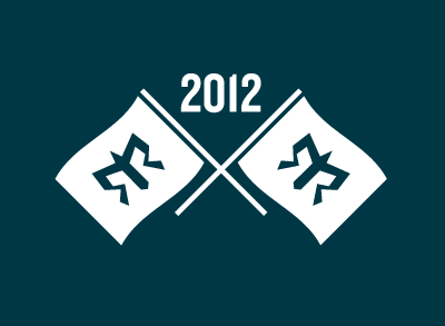 Ragnar 2012 - possible icon blue flag flags icon